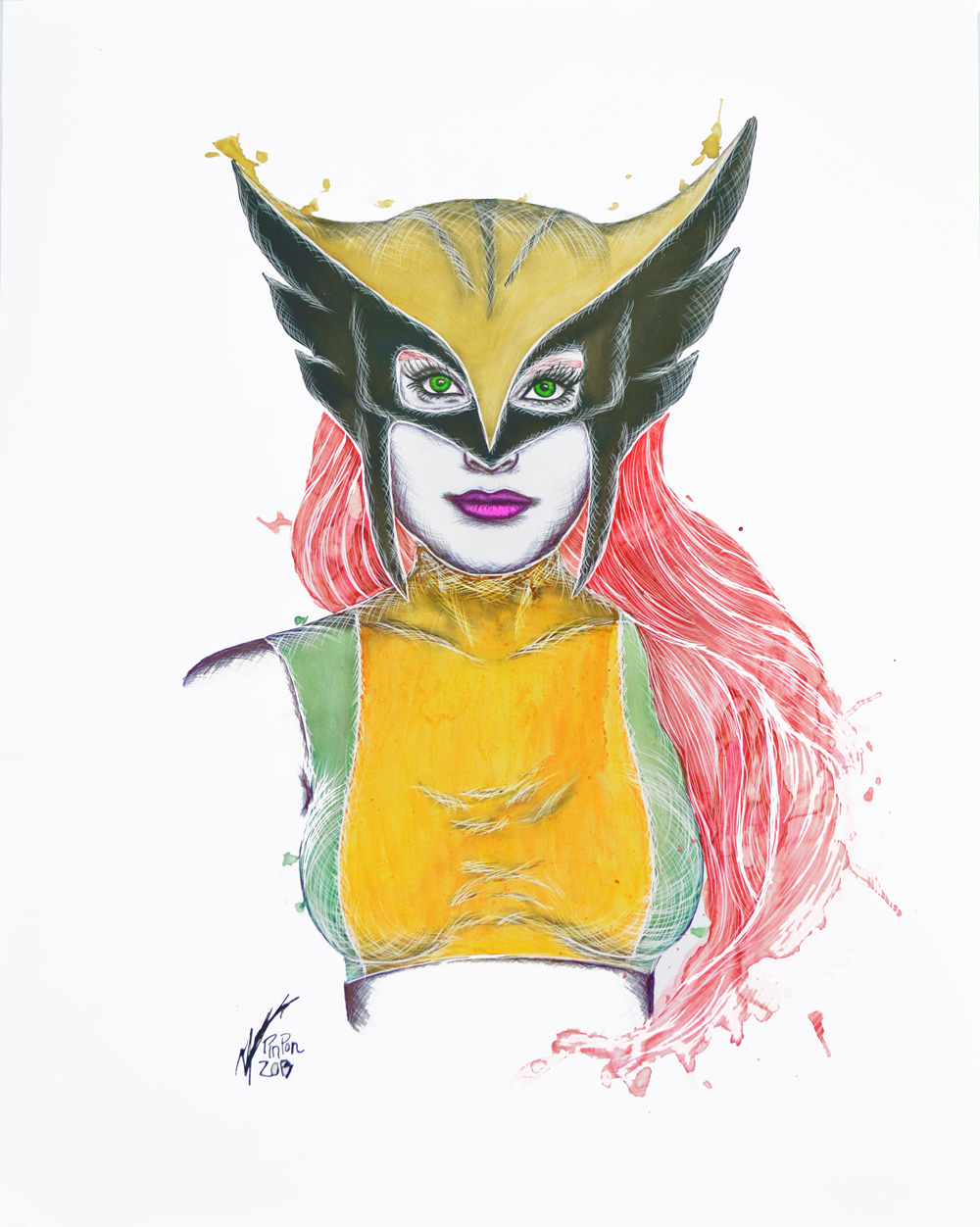 Hawkgirl-by-Alejandro-Pinpon-DCgirls-baja